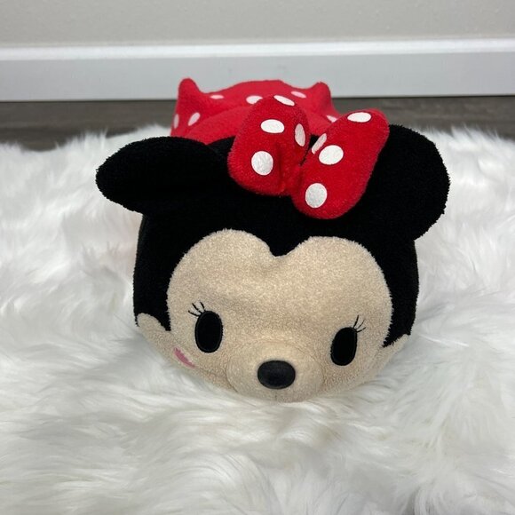 Disney Store Tsum Tsum Minnie Mouse Plush Stuffed Animal Pillow 12" - Picture 2 of 9